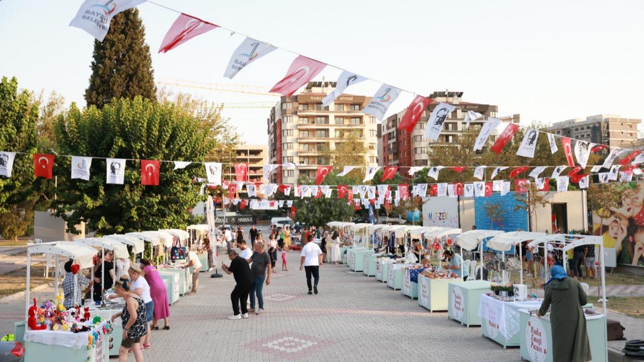 Bayraklı’nın üreten kadınlarına özel sergi