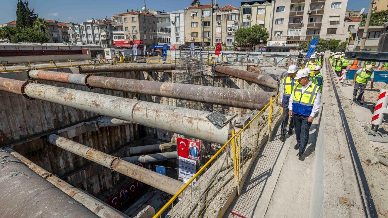 Buca Metrosu tünelleri 2027’nin sonunda Fuar İzmir’le buluşacak