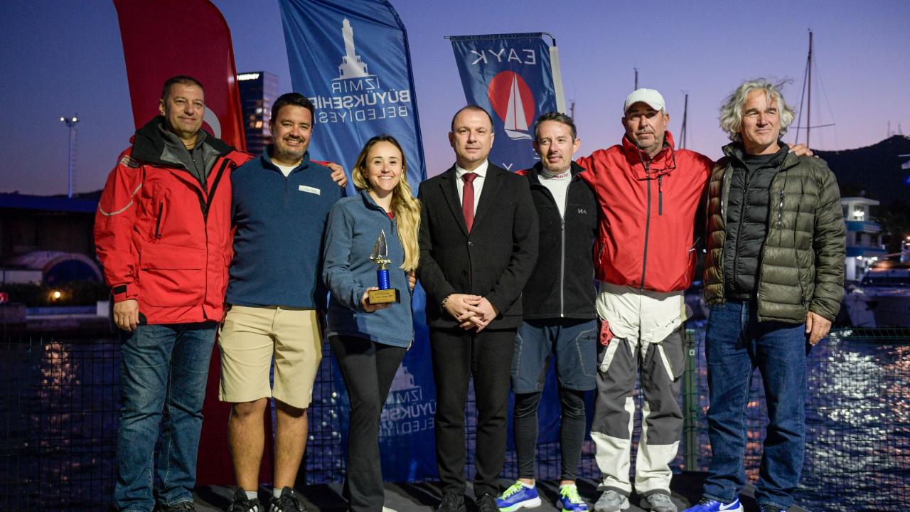 Cumhuriyet Kupası Yat Yarışlarında ödüller sahiplerini buldu