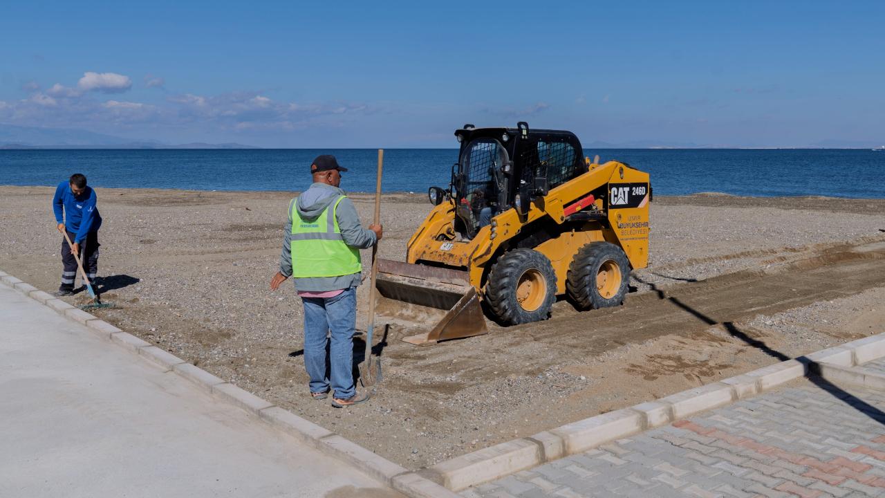 Güzelbahçe’ye plaj ve sosyal tesis geliyor