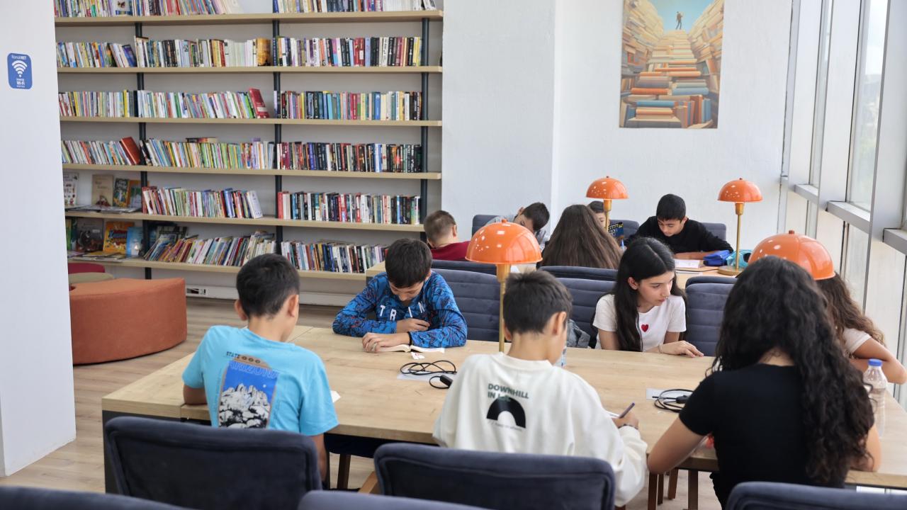 Konaklı öğrenciler Cumhuriyet Kütüphanelerini çok sevdi