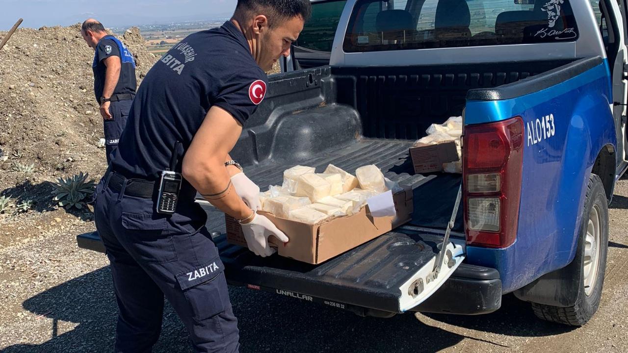 Sağlıksız Ürüne Geçit Yok: 49 Kilo Peynir İmha Edildi