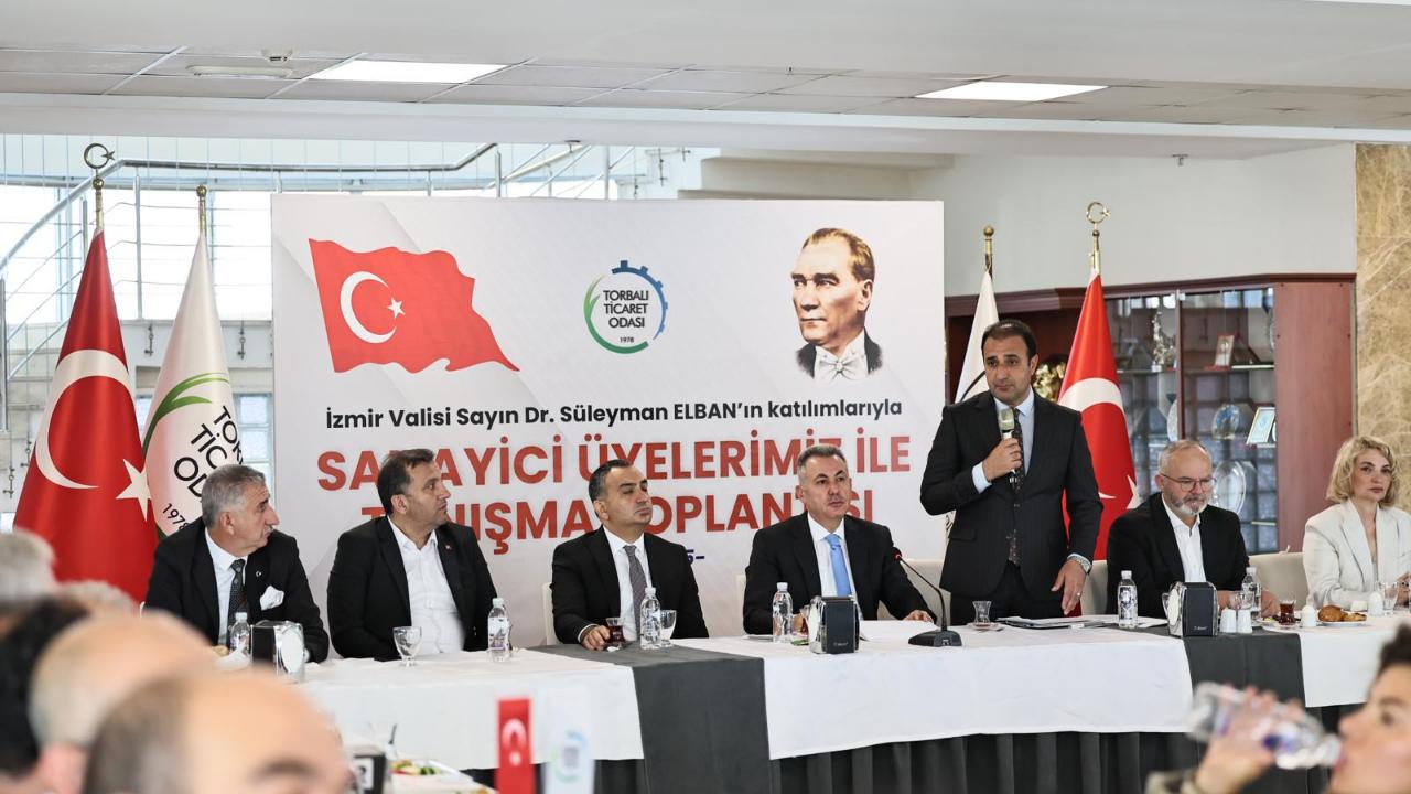 Sanayinin Devleri Vali Elban ile Buluştu