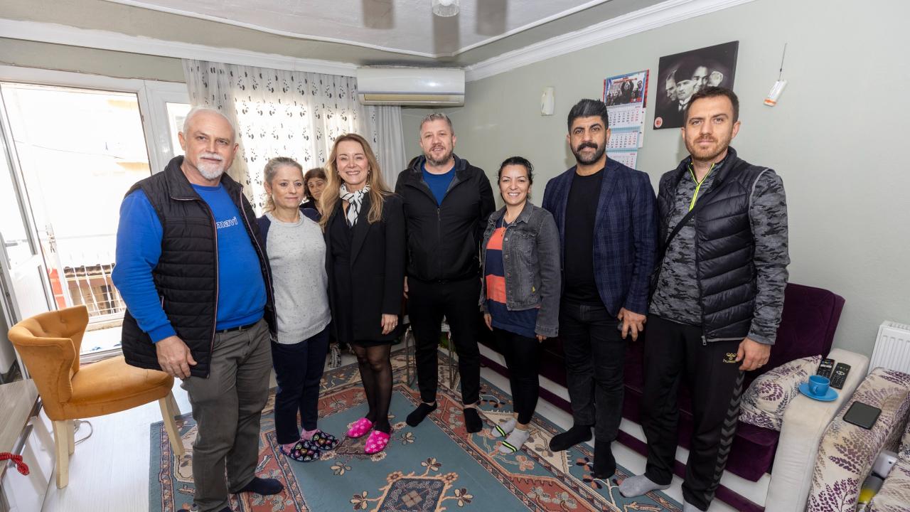 Ulubatlı’da ilk doğal gaz ateşi yandı