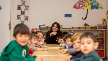 Başak Köse, eğitim gördüğü anaokuluna öğretmen olarak döndü