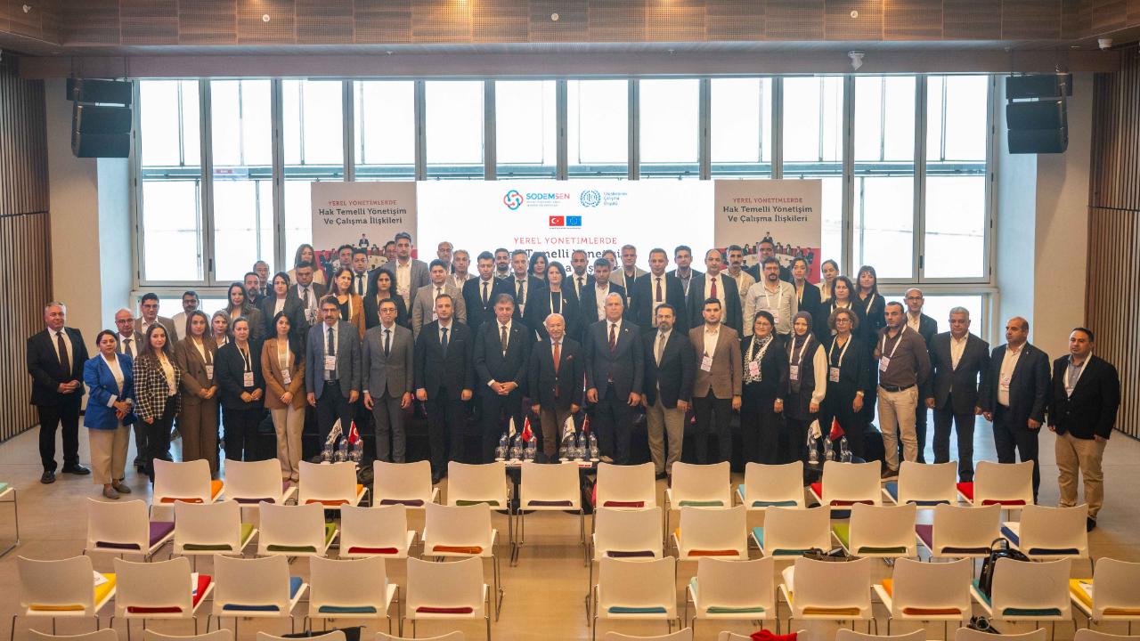 Başkan Eşki SODEMSEN çalıştayında konuştu: “Sürdürülebilir belediyecilik için paylaşım şart”