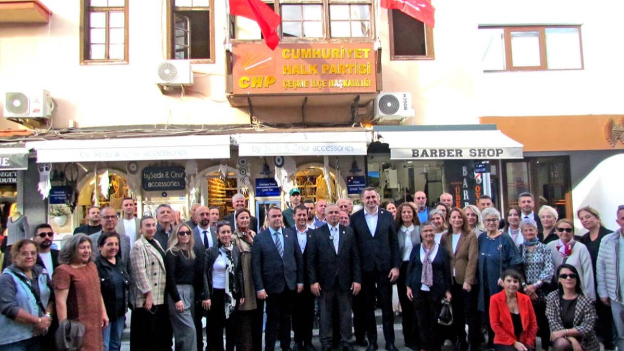 CHP İl Başkanı Güç’ten Çeşme’de net mesaj: “Gerçek sorunlara odaklanarak iktidara yürüyoruz”