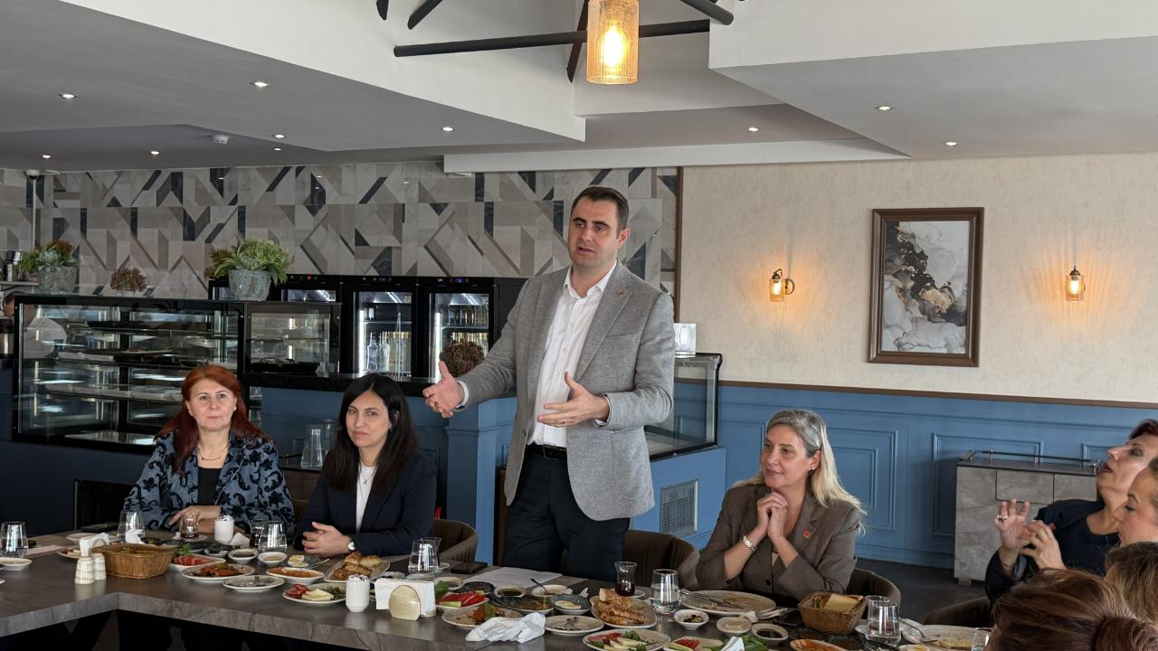 CHP İzmir İl Başkanı Çağatay Güç kadın kolları buluşmasında açıkladı!