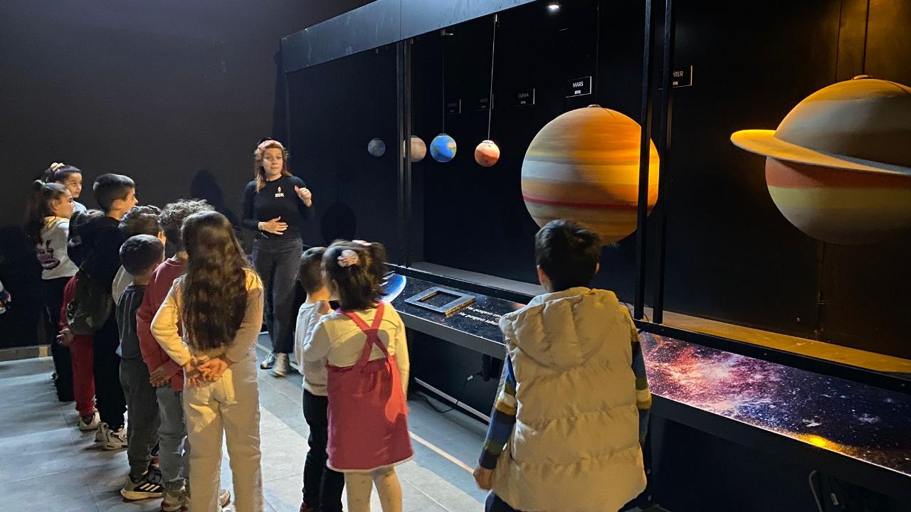 Çiğli’de Miniklerin Uzay Yolculuğu