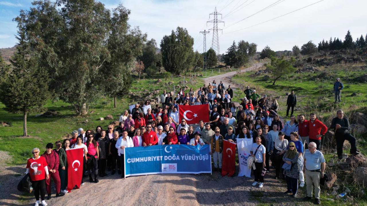 Cumhuriyet Bayramı Etkinlikleri, Çiğli’de Cumhuriyet Doğa Yürüyüşü ile Sona Erdi