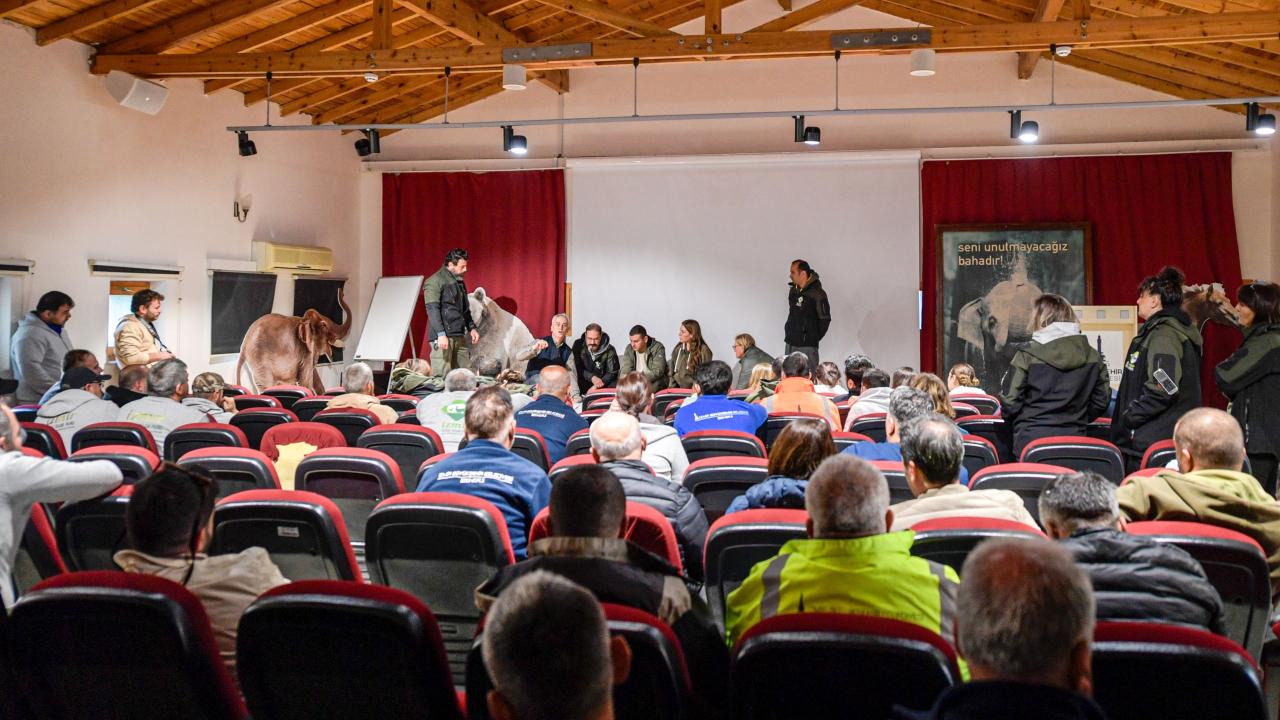 İzmir Doğal Yaşam Parkı’nda acil durum tatbikatı