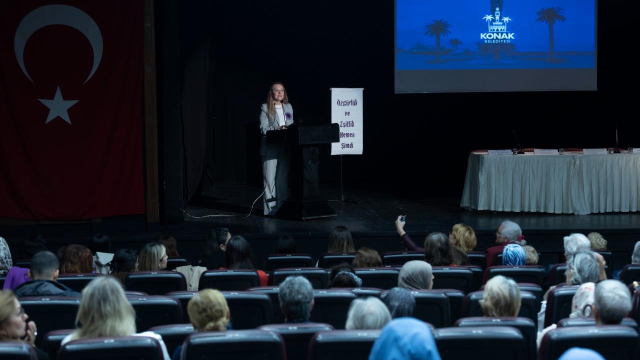 Konak’tan şiddetle mücadeleye güçlü destek