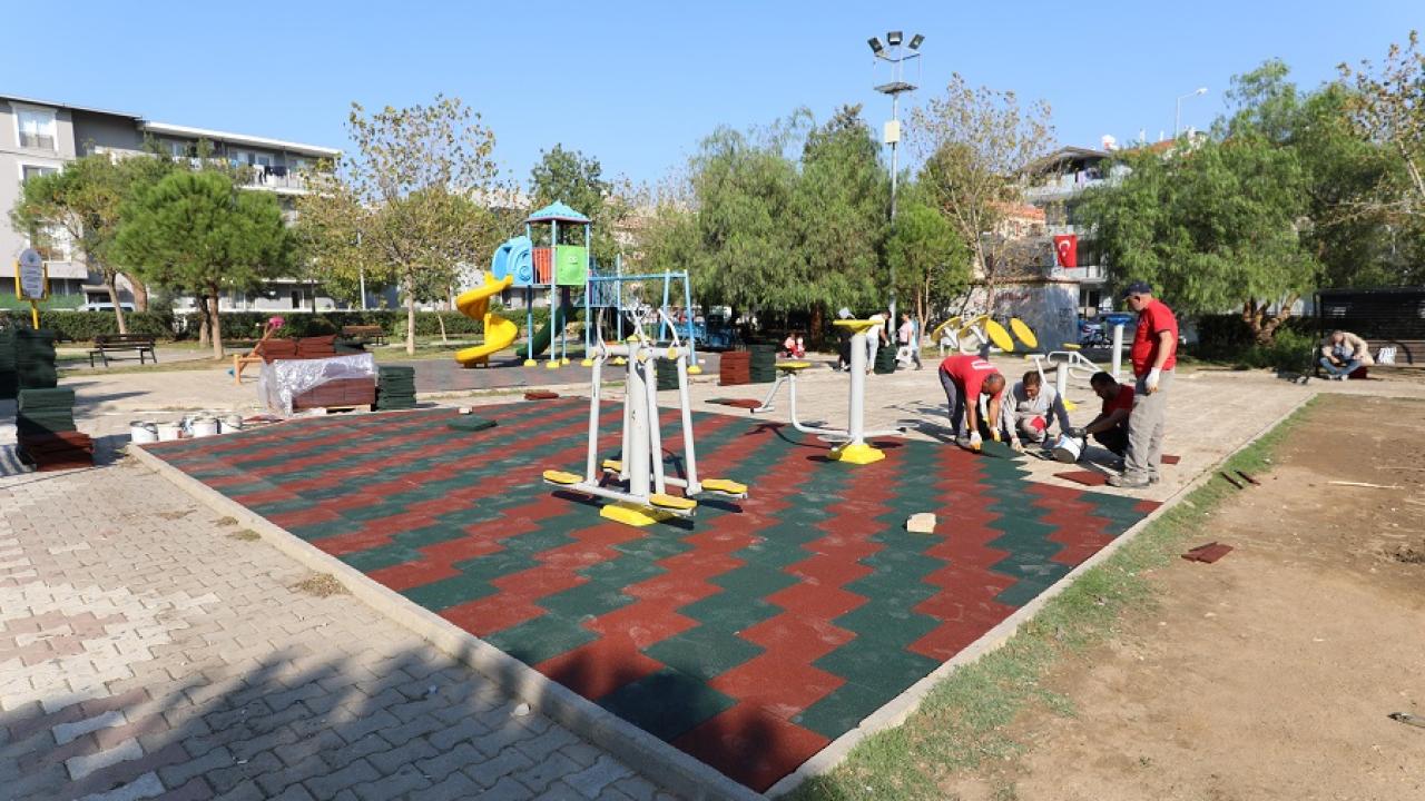 Menderes’te Kauçuk Yenileme Operasyonu