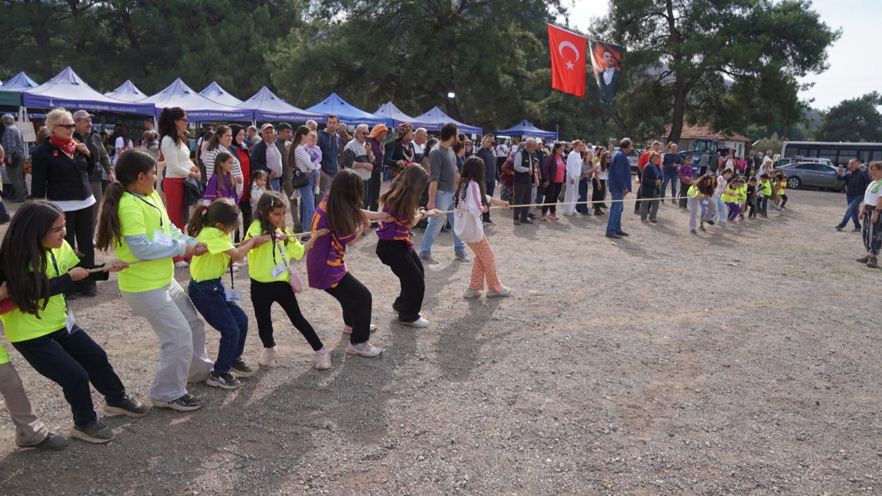 Orhanlı Köyü 2. Zeytin Hasadı Festivali coşkuyla başladı