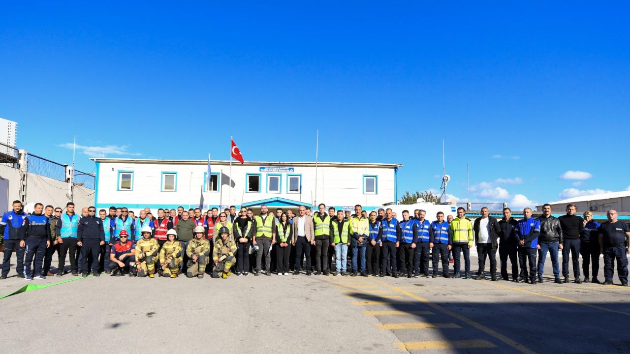 Zabıta Dairesi Başkanlığı’nda tatbikat