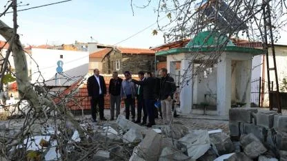 Başkan Çiçek’ten Efemçukuru’nda İnceleme