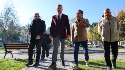 Başkan Görkem Duman, sahada çalışmaları inceledi