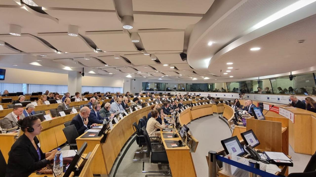 Başkan Sengel Brüksel’de konuştu: “Her zor kışın ardından bahar gelir”