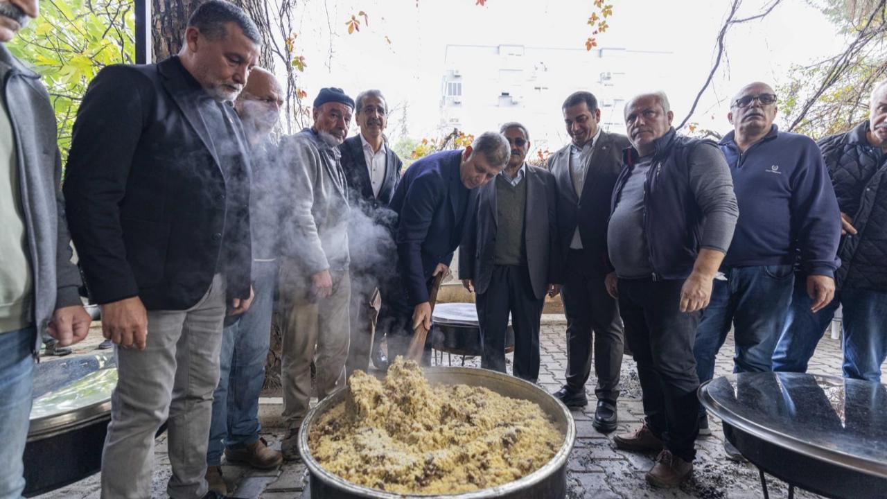 Başkan Tugay Abdal Musa için düzenlenen lokma duasına katıldı