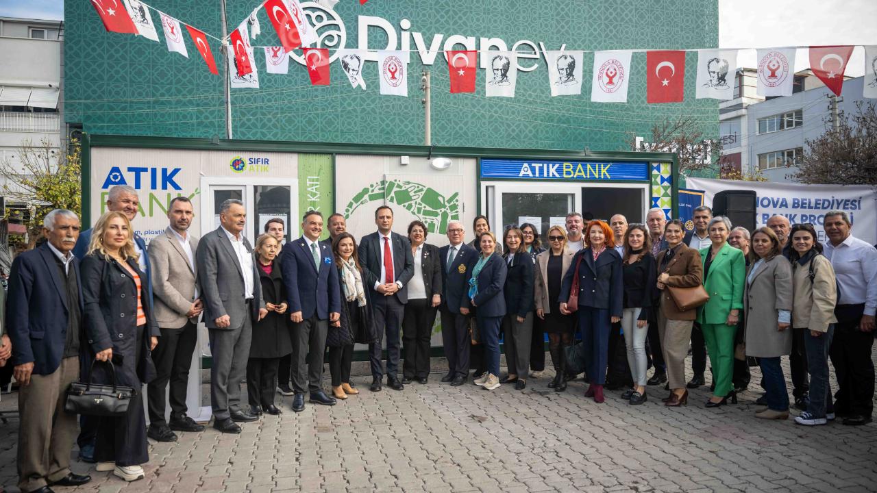 Bornova&#039;dan İzmir’de bir ilk: Atık Bank Projesi açıldı