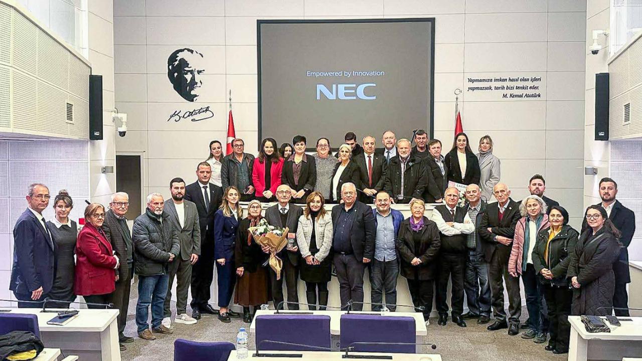 Buca’da Kuzey Makedonya’da Türkçe Eğitimi konulu söyleşi