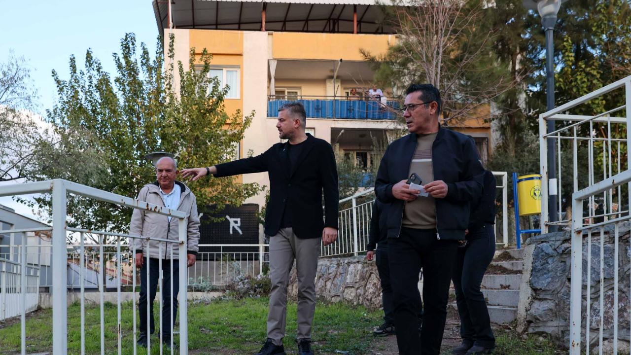 Buca’nın Merdivenli Park’ı yenilendi