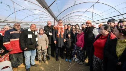 Büyükşehir Dünya Kooperatifçilik Günü’nü çiftçilerle kutluyor