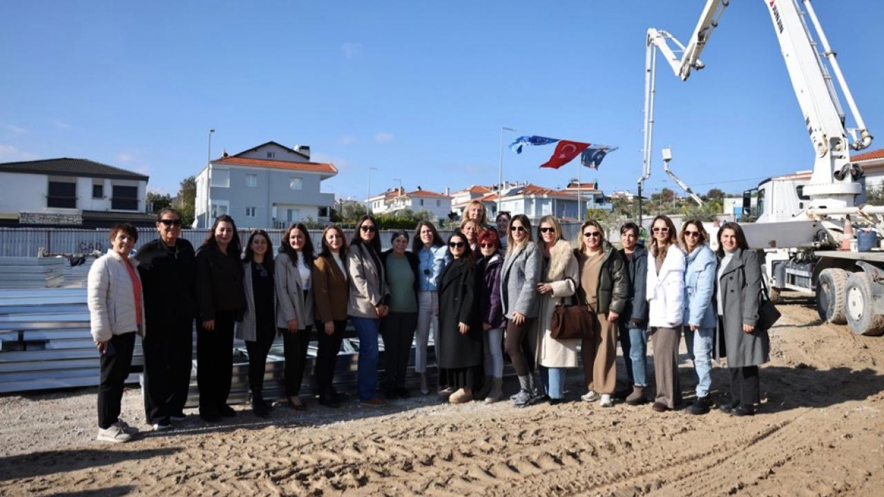 Çeşme Belediyesi, Alaçatı’da çocuklar için yeni bir yaşam alanının temelini attı