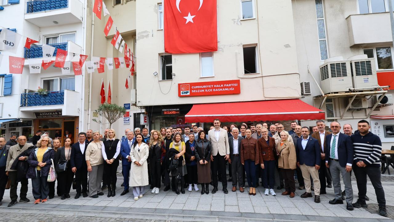 CHP İl Başkanı Çağatay Güç, "Birbirimize ve ülkemize sahip çıkacağız"