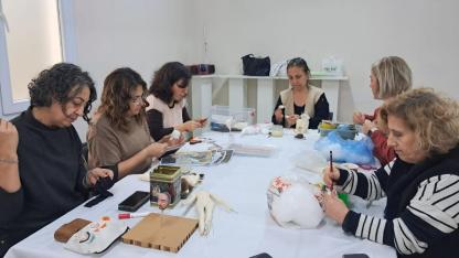 Çiğli’de Kadınlar Geleneksel Sanatı Geleceğe Taşıyor