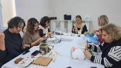 Çiğli’de Kadınlar Geleneksel Sanatı Geleceğe Taşıyor