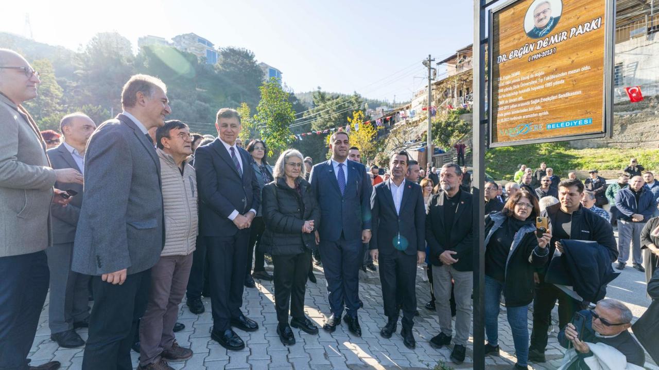 Dr. Ergün Demir’in adı İzmir’de yaşayacak