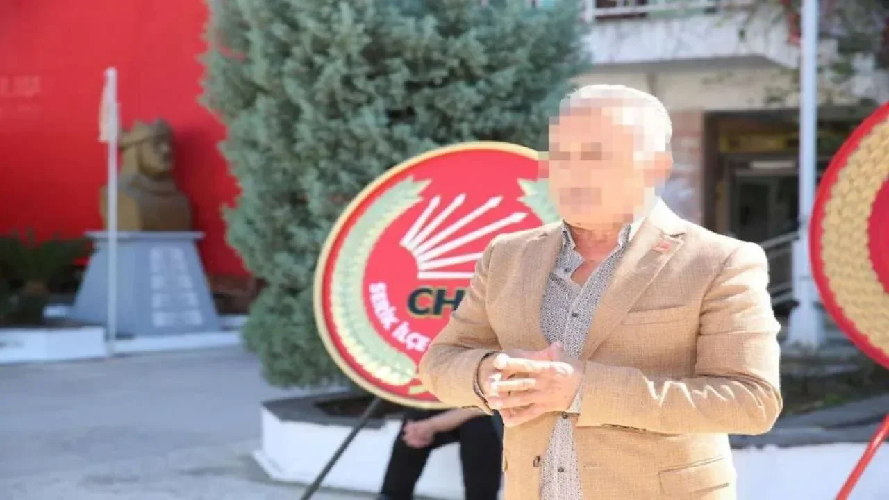 Eski CHP Serik ilçe başkanına ev hapsi