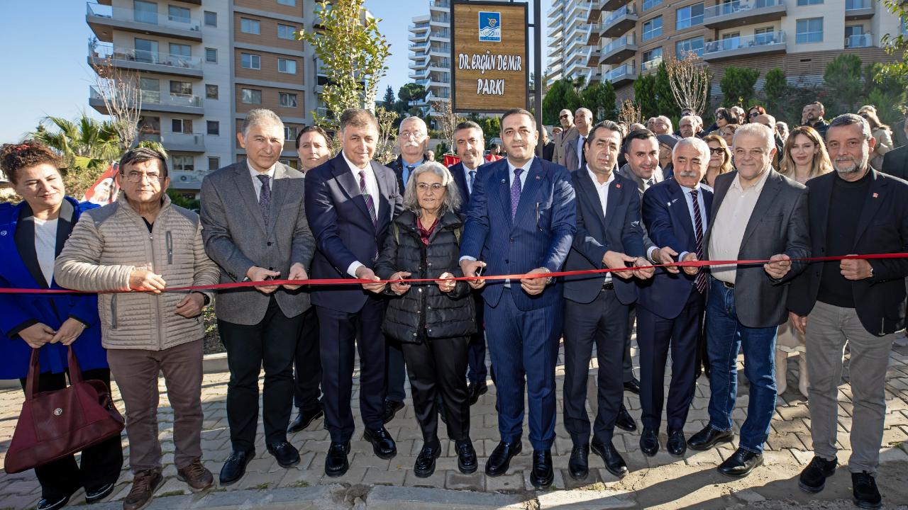 Halk Sağlığının mücadele ismi Dr. Ergün Demir'in ismi Narlıdere'de ölümsüzleşti