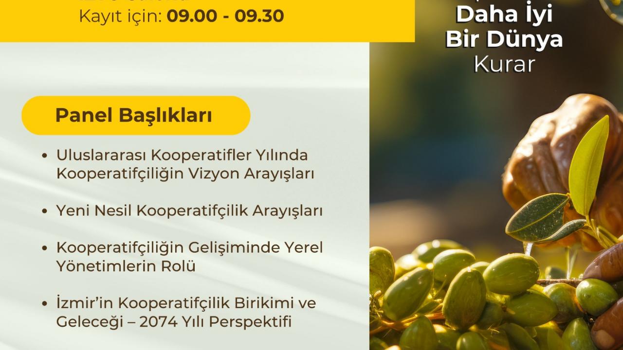 İzmir Kooperatifçilik Buluşmaları 19 Aralık’ta