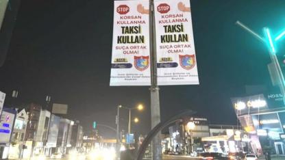 İzmirli Taksiciler Yine Bir İlke İmza Attı: Korsana Karşı Şehir Genelinde Kamu Spotu