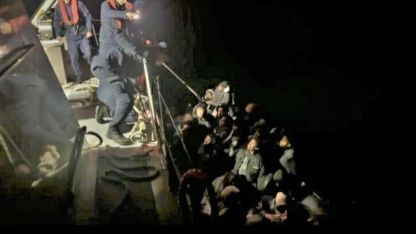 Kaçak geçişe Sahil Güvenlik engeli: 43 yakalama