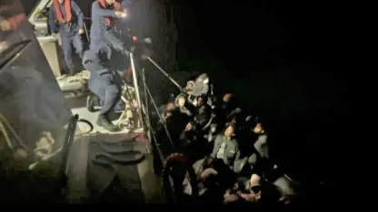 Kaçak geçişe Sahil Güvenlik engeli: 43 yakalama