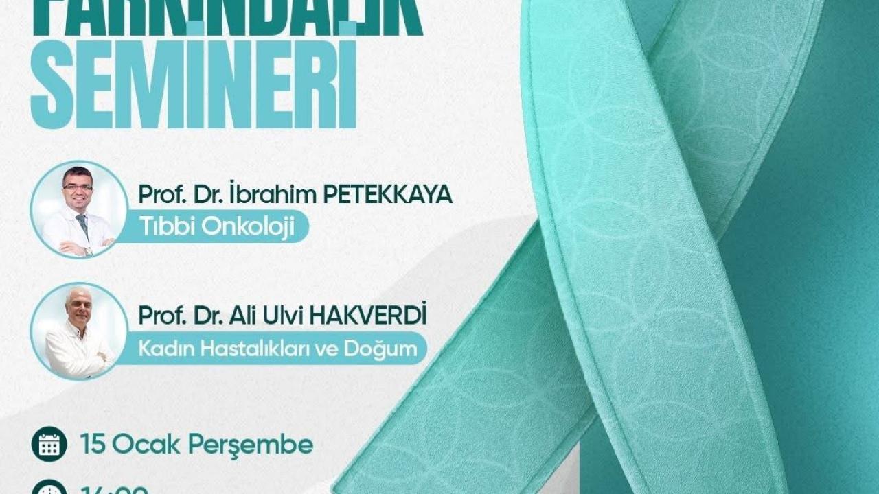 Bayraklı Belediyesi'nden rahim ağzı kanseri farkındalık semineri