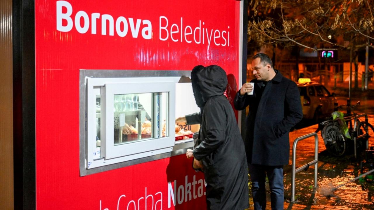 Bornova’da soğuk günlere karşı sıcak dayanışma