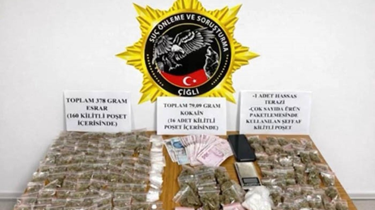 İzmir’de 16 yaşındaki çocuk torbacı, suçüstü yakalandı