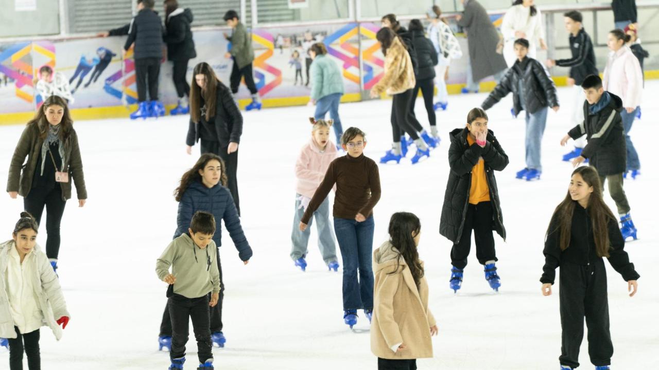 Karne sevinci buzda yaşandı