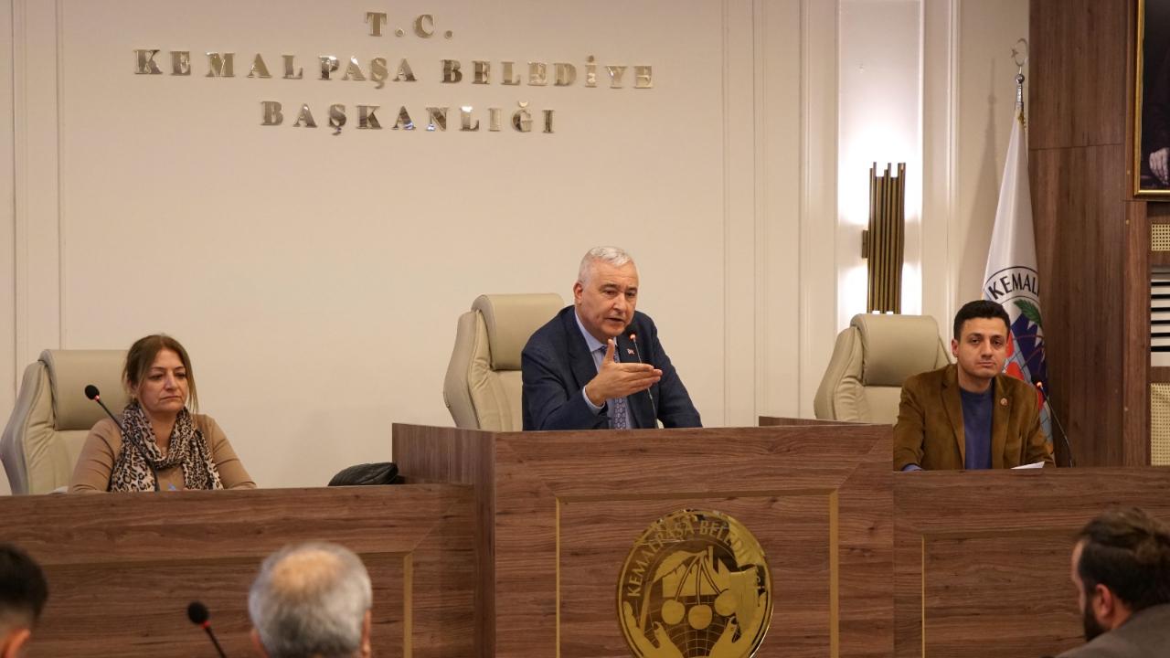 Kemalpaşa Belediyesi'nde yılın ilk meclis toplantısı gerçekleştirildi