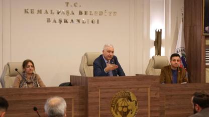 Kemalpaşa Belediyesi'nde yılın ilk meclis toplantısı gerçekleştirildi