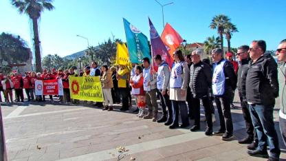 KESK’ten Çeşme’de İş Bırakma Eylemi: “Geçinemiyoruz”