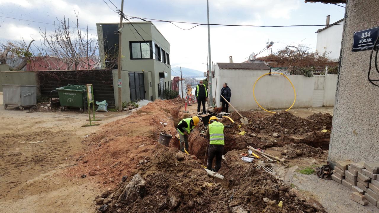 Konak’ın 4 mahallesinde daha doğal gaz devrimi