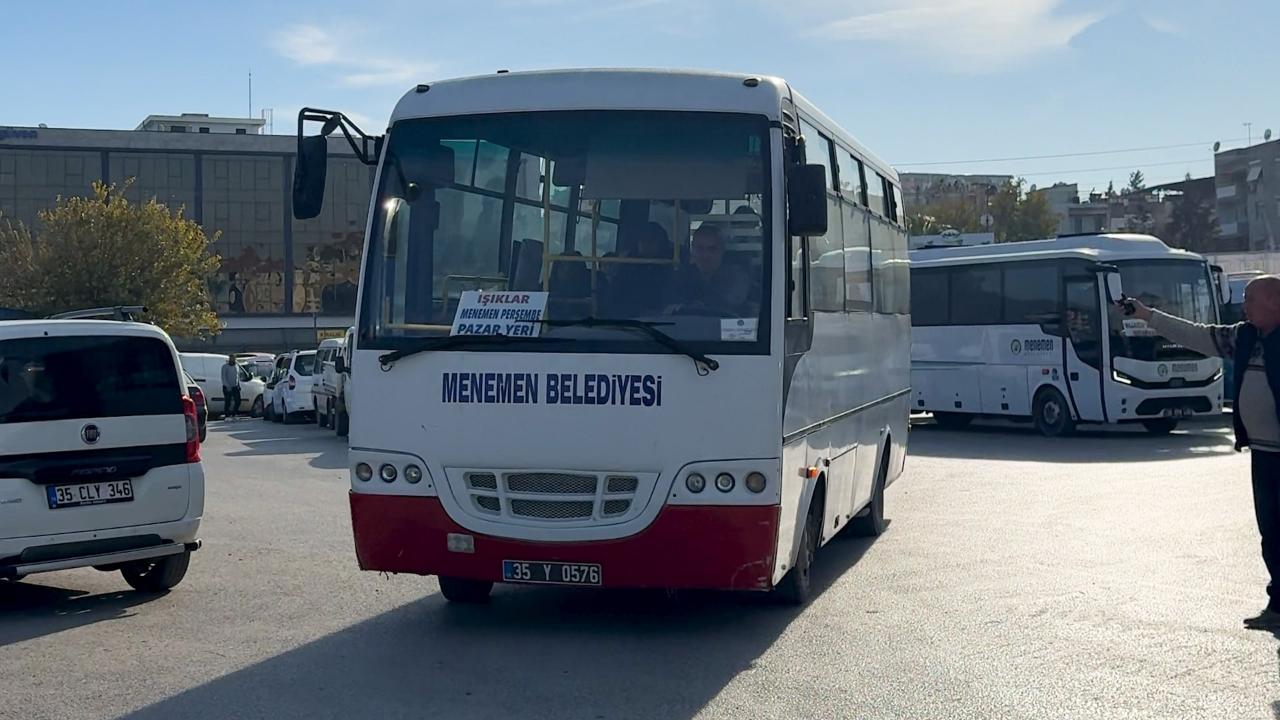 Menemen’de ulaşımın yıldızı ücretsiz ring servisler