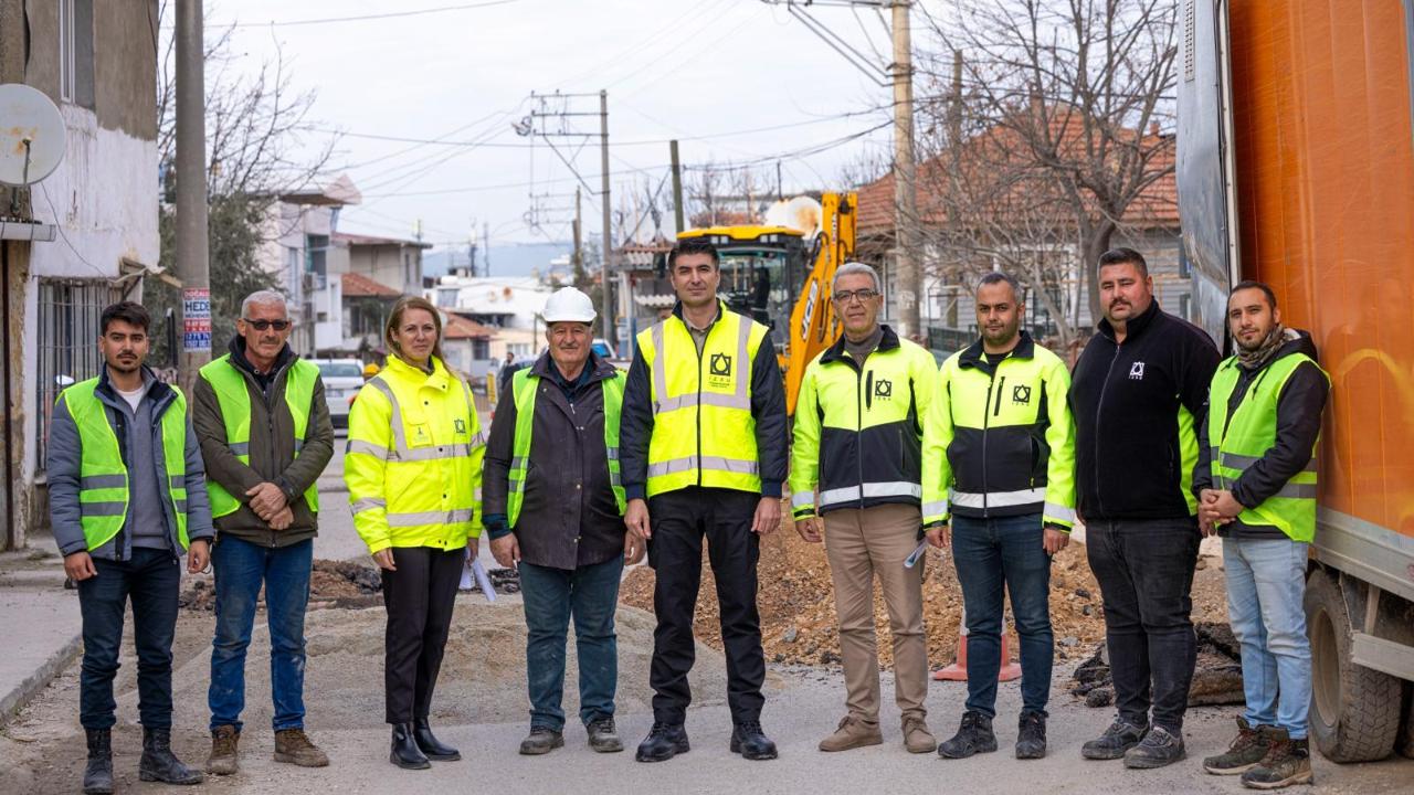 Sarnıç’ta içme suyu yatırımı hızla ilerliyor