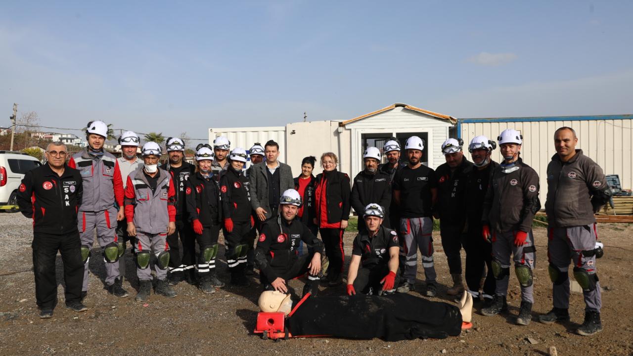 Seferihisar Arama Kurtarma hazırlıklarını aralıksız sürdürüyor