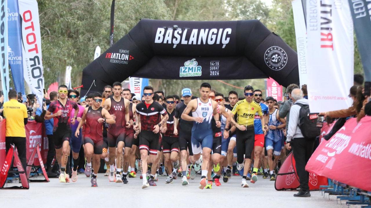 2026 İzmir Duatlonu Türkiye Kupası tamamlandı